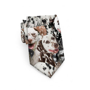 A Bunch Of Dalmatians Tie For Men/Great Gift Idea For Christmas