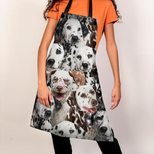 A Bunch Of Dalmatians Apron/Great Gift Idea For Christmas