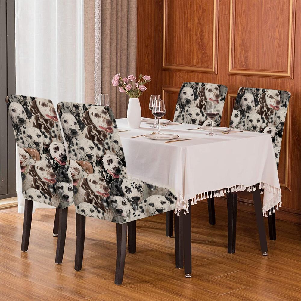 A Bunch Of Dalmatians Chair Cover/Great Gift Idea For Dog Lovers