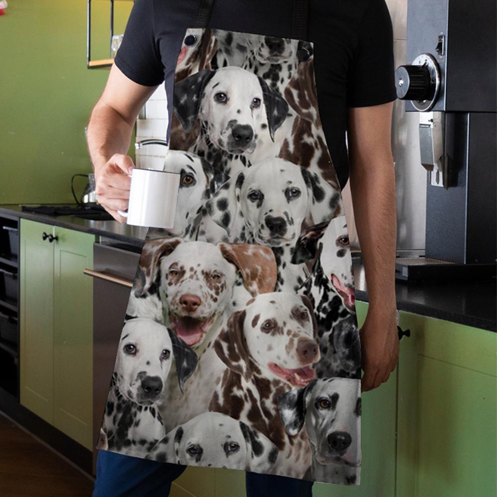 A Bunch Of Dalmatians Apron/Great Gift Idea For Christmas
