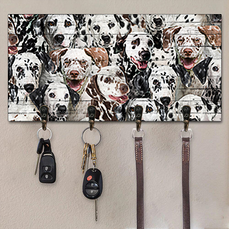 A Bunch Of Dalmatians Key Hanger