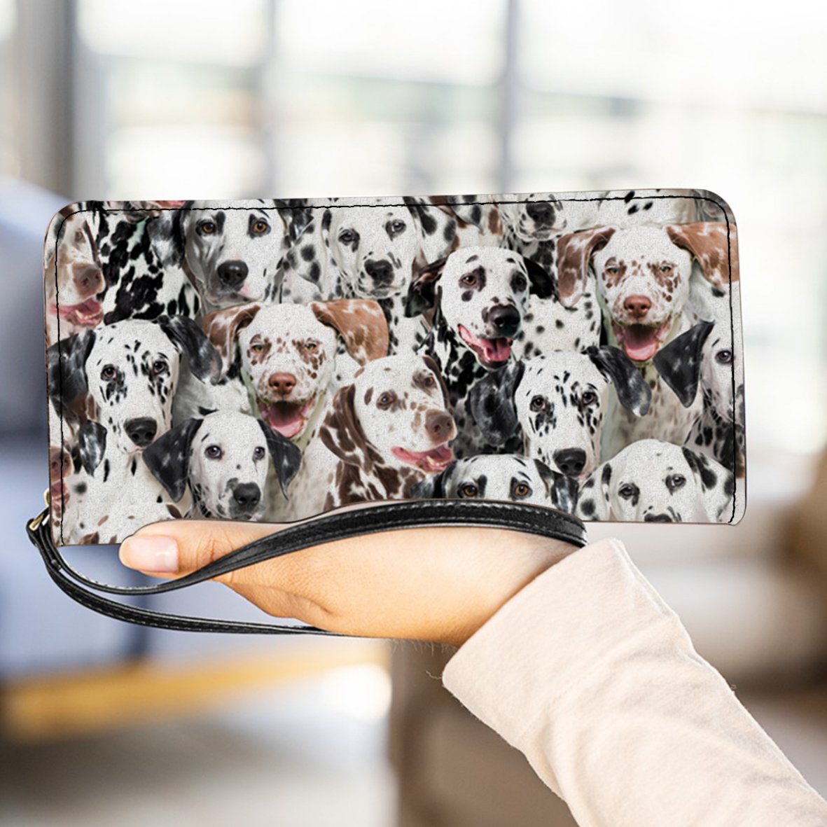 A Bunch Of Dalmatians Clutch Purse