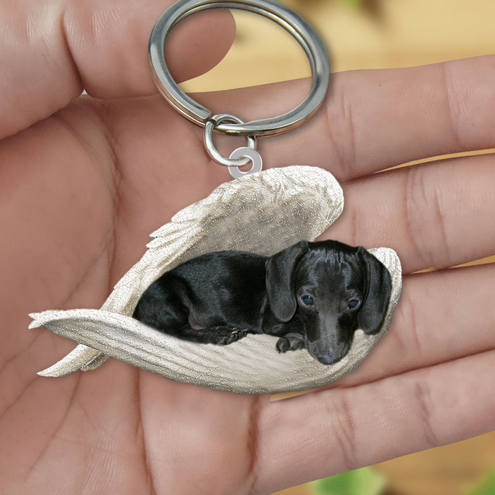 Dashuand (Black)1 Sleeping Angel Acrylic Keychain