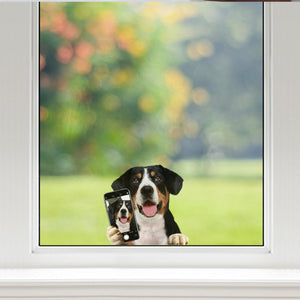 Do You Like My Selfie - Appenzeller Sennenhund Car/ Door/ Fridge/ Laptop Sticker V1