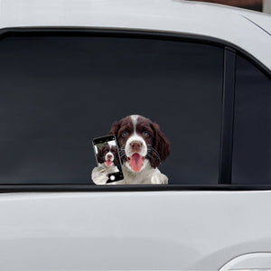 Do You Like My Selfie - English Springer Spaniel Car/ Door/ Fridge/ Laptop Sticker V1