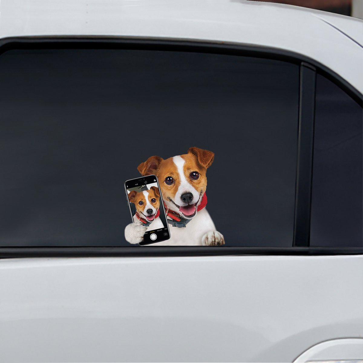 Do You Like My Selfie - Jack Russell Terrier Car/ Door/ Fridge/ Laptop Sticker V1