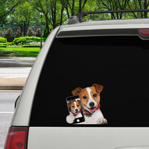 Do You Like My Selfie - Jack Russell Terrier Car/ Door/ Fridge/ Laptop Sticker V1