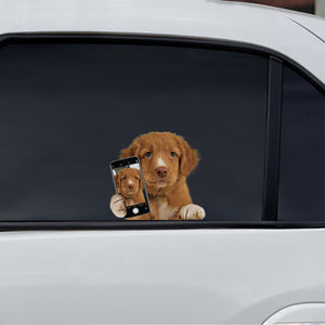 Do You Like My Selfie - Nova Scotia Duck Tolling Retriever Car/ Door/ Fridge/ Laptop Sticker V1