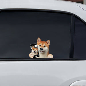 Do You Like My Selfie - Shiba Inu Car/ Door/ Fridge/ Laptop Sticker V1