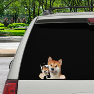Do You Like My Selfie - Shiba Inu Car/ Door/ Fridge/ Laptop Sticker V1