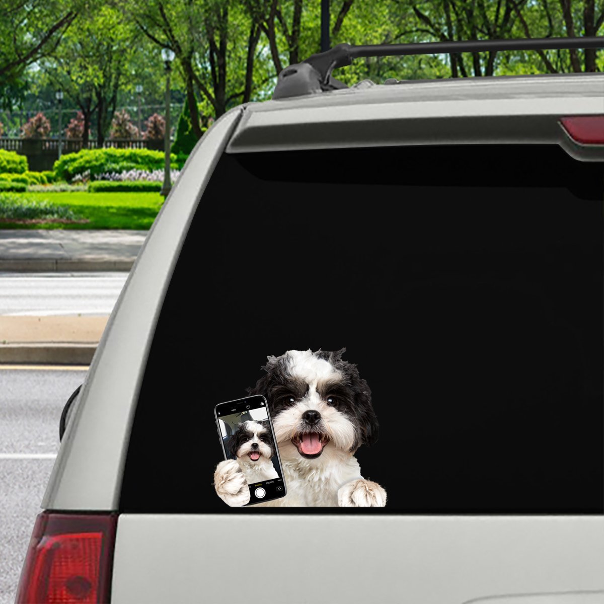 Do You Like My Selfie - Shih Tzu Car/ Door/ Fridge/ Laptop Sticker V1