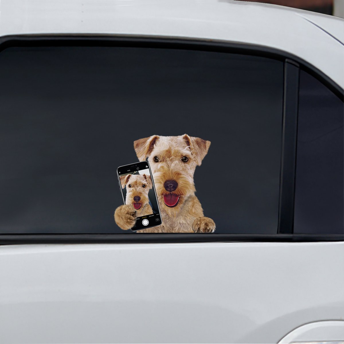 Do You Like My Selfie - Lakeland Terrier Car/ Door/ Fridge/ Laptop Sticker V1