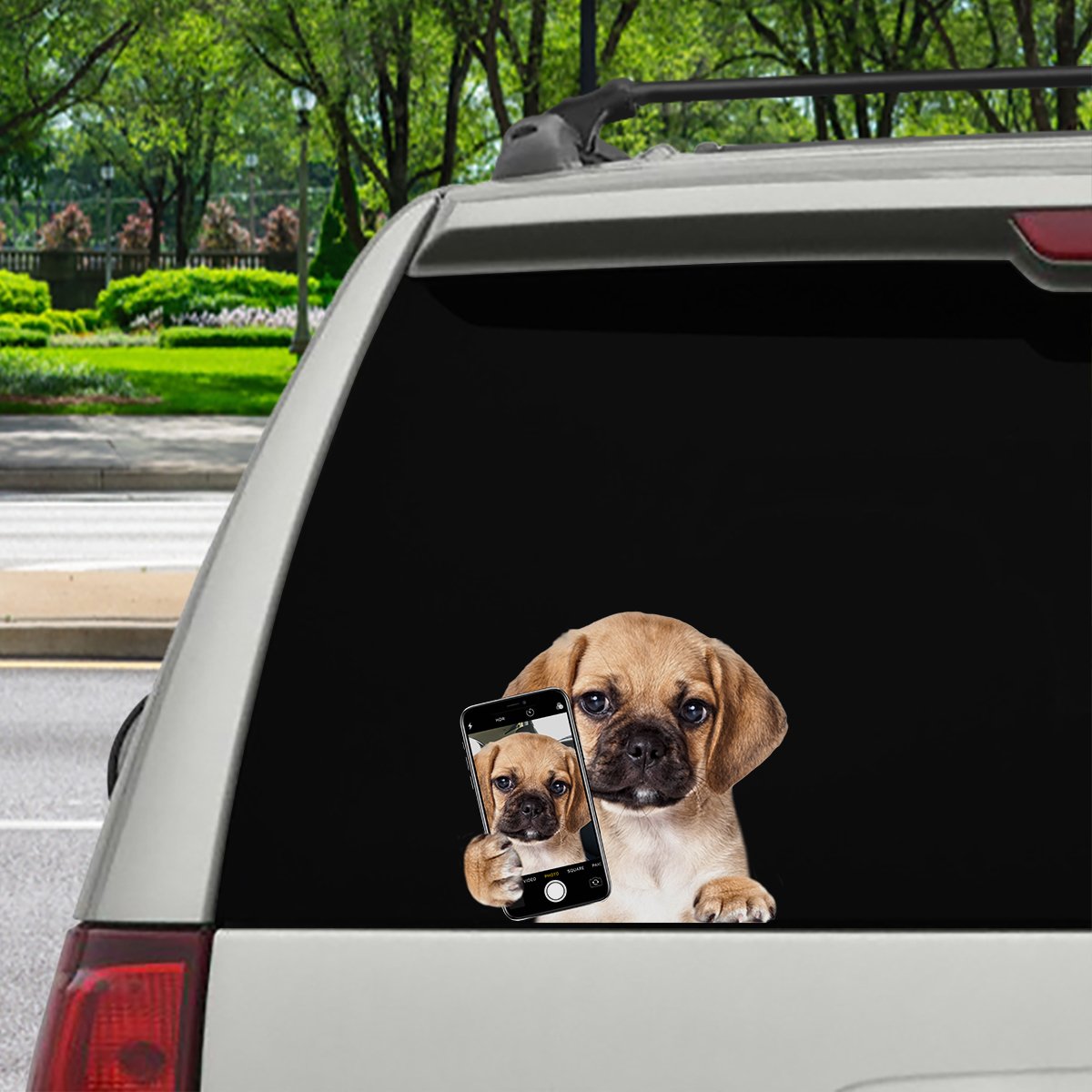 Do You Like My Selfie - Puggle Car/ Door/ Fridge/ Laptop Sticker V1
