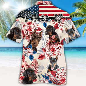 Doberman Hawaiian Shirt