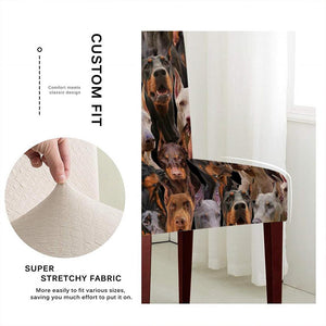 A Bunch Of Doberman Pinchers Chair Cover/Great Gift Idea For Dog Lovers