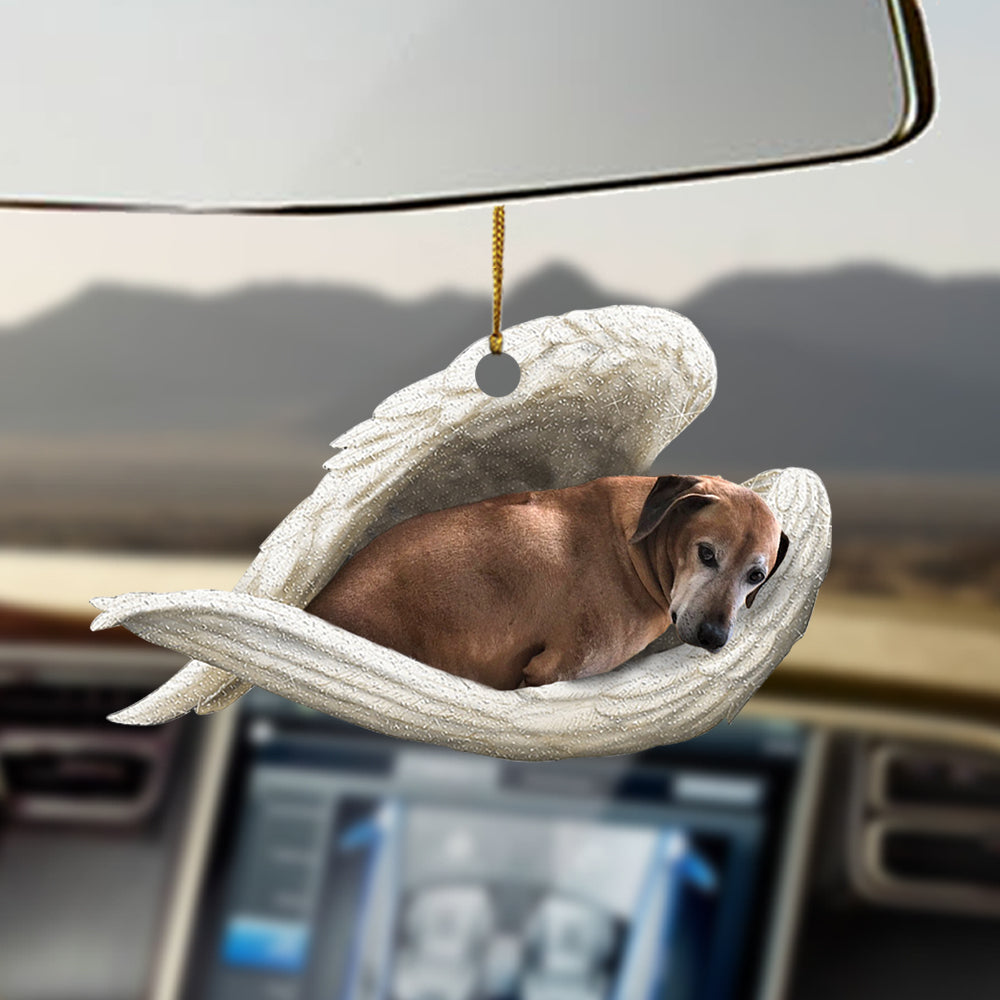 Dog Sleeping Angel Ornament Sleeping Angel Car Hanging Ornament