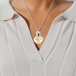 Dogo Argentino2 -What Greater Gift Than The Love Of Dog Stainless Steel Necklace