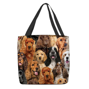 A Bunch Of Cocker Spaniels Tote Bag