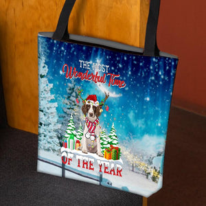 English Springer Spaniel Christmas Tote Bag