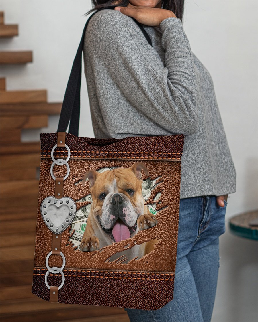 English Bulldog Stylish Cloth Tote Bag