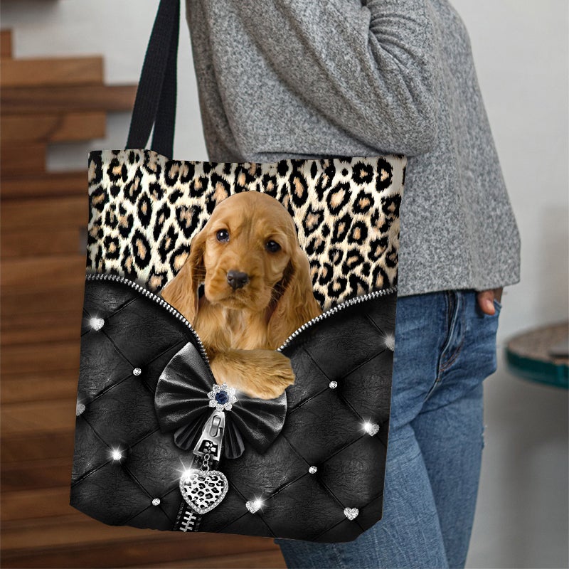 2022 New Release English Cocker Spaniel All Over Printed Tote Bag