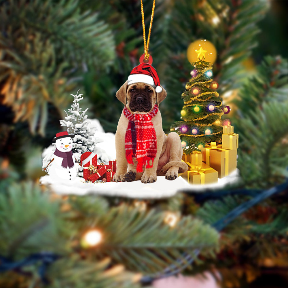 English Mastiff  (1) Christmas Ornament
