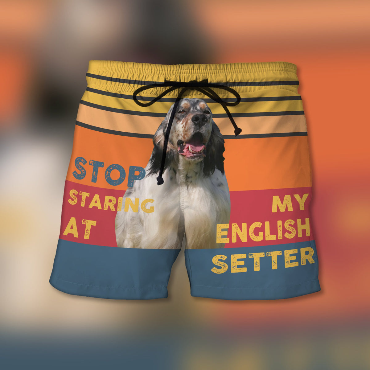 Stop Staring At My English Setter - Custom Trunks