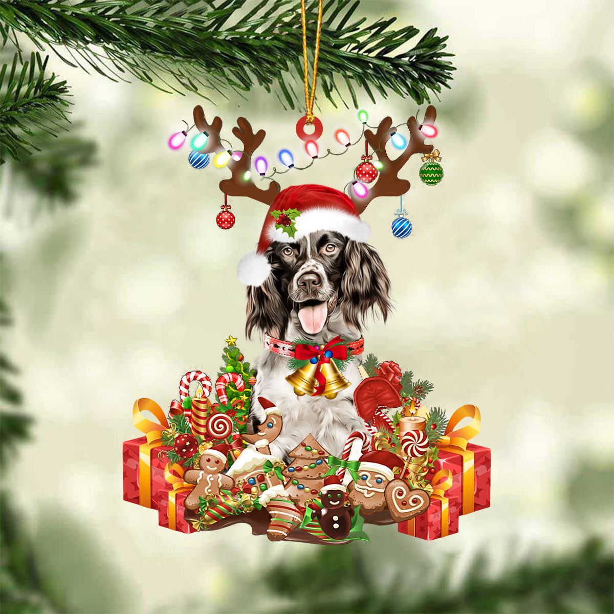 English Springer Spaniel2  -2022 New Release Christmas Ornament