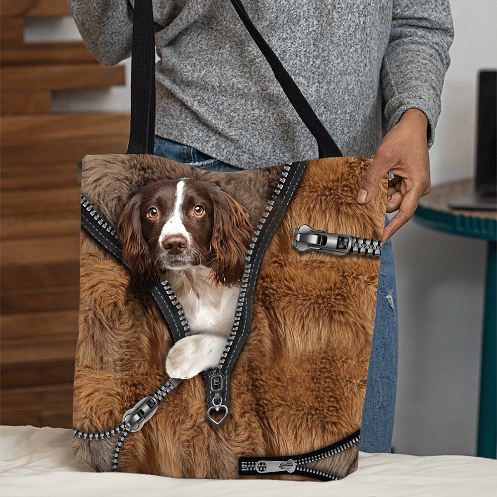 English Springer Spaniel All Over Printed Tote Bag