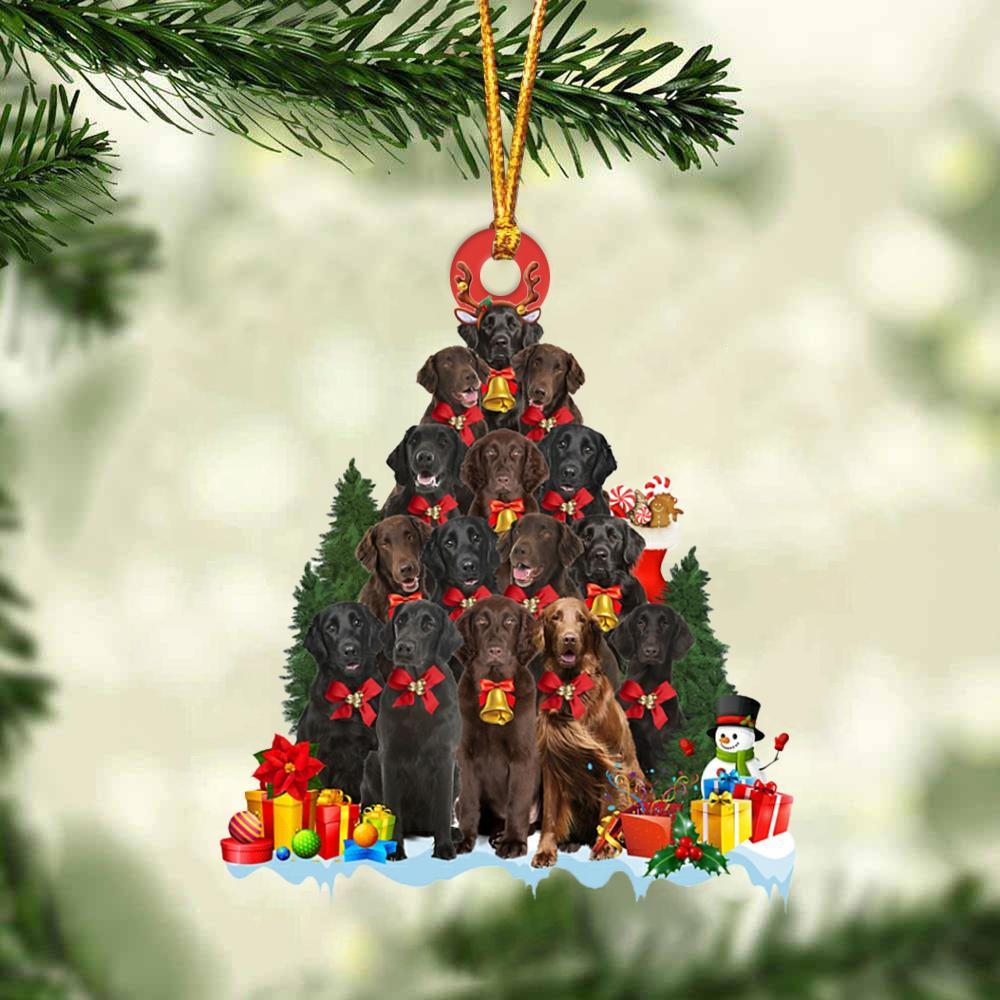 Flat Coated Retriever-Dog Christmas Tree Ornament