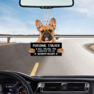French Bulldog02 Personal Stalker Car Hanging Ornament