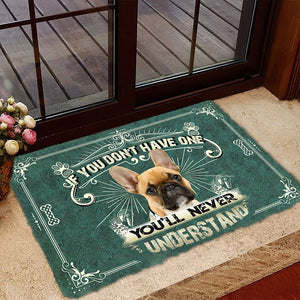 Have One French Bulldog Doormat