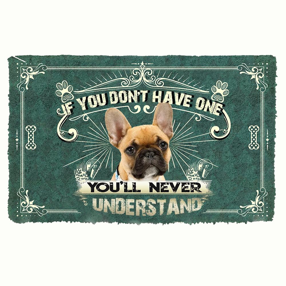 Have One French Bulldog Doormat