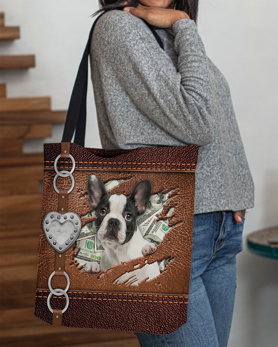 French Bulldog Stylish Cloth Tote Bag