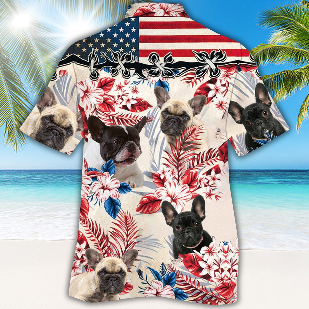 French bulldog Hawaiian Shirt