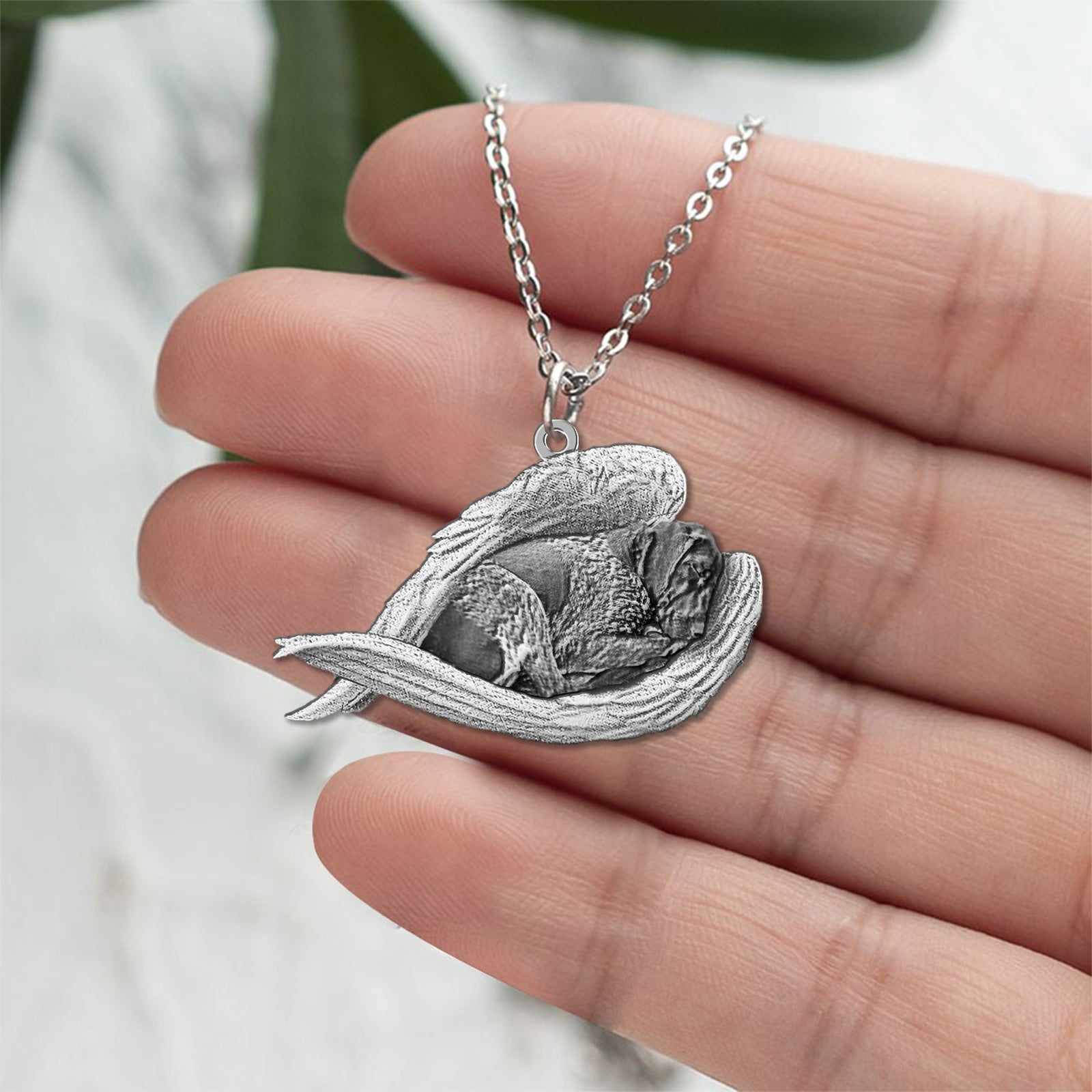 GSP Sleeping Angel Necklace