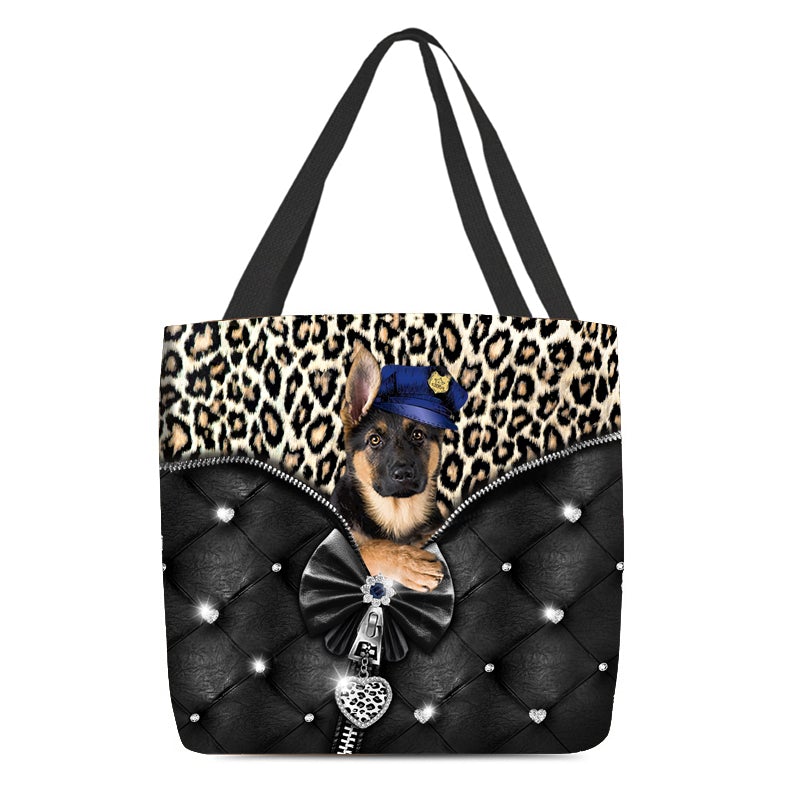 2022 New Release German Shepherd All Over Printed Tote Bag