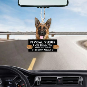 German Shepherd 02Personal Stalker Car Hanging Ornament