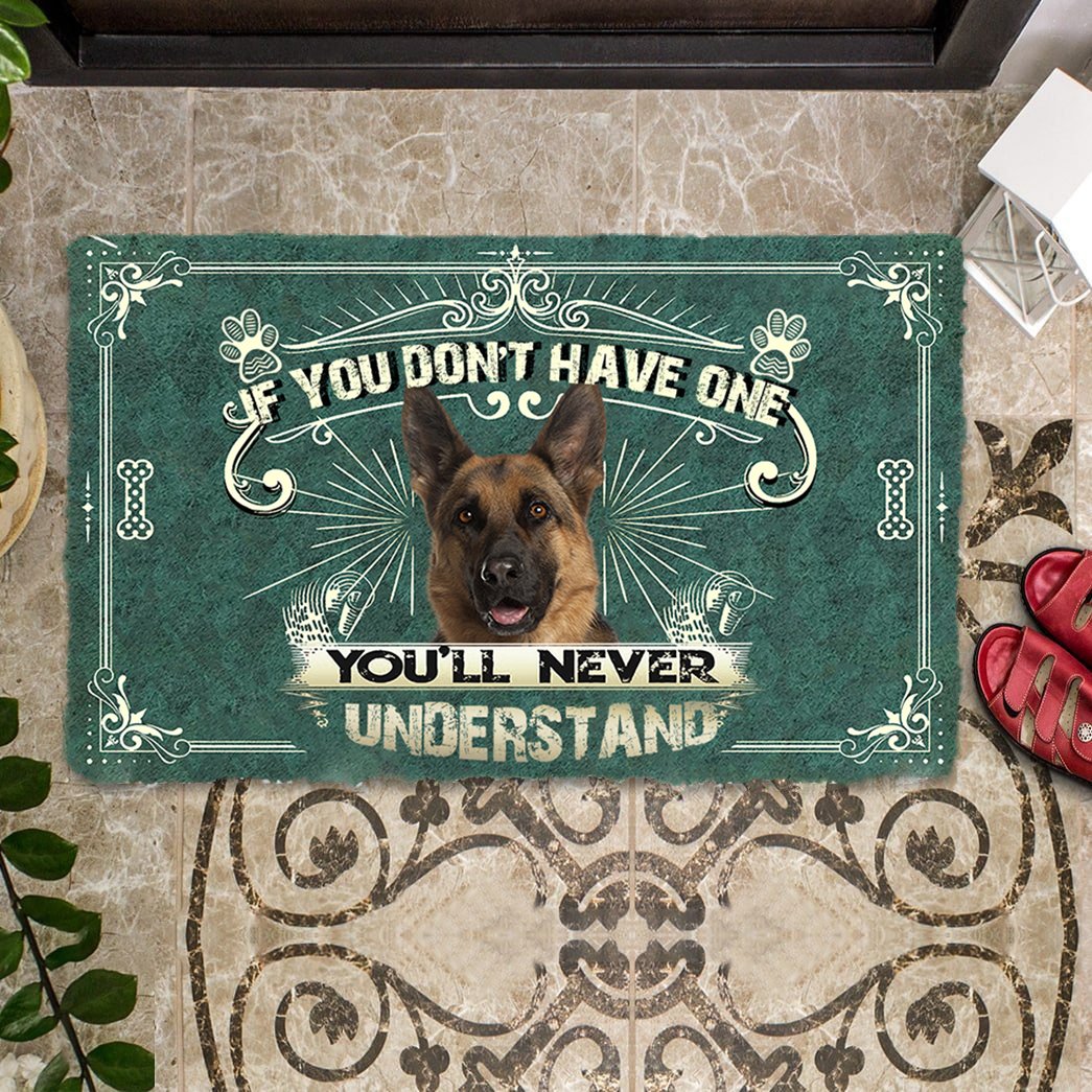 Have One German Shepherd Doormat