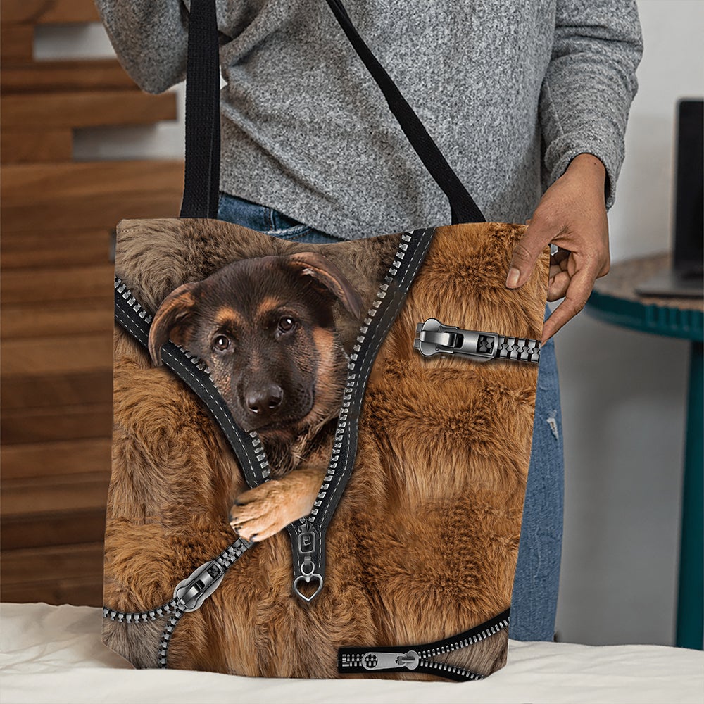 German Shepherd 2 All Over Printed Tote Bag