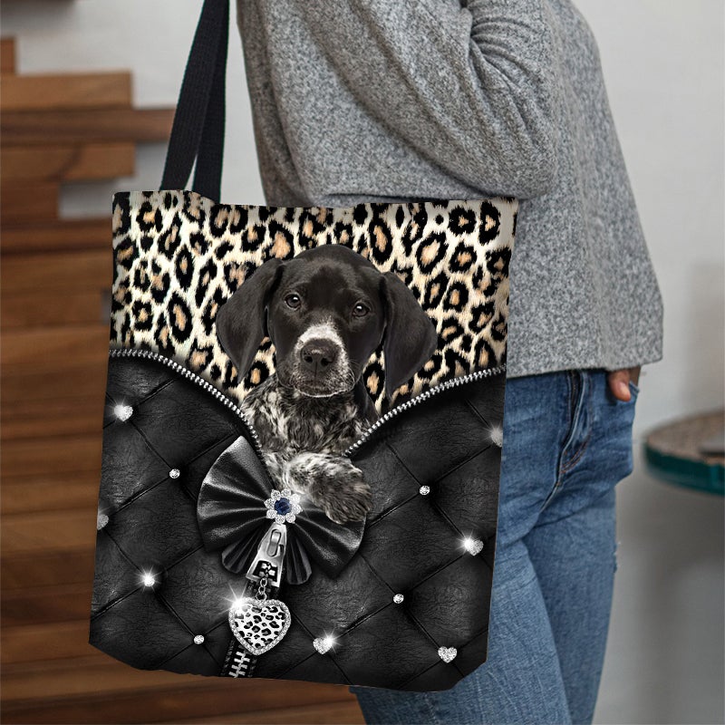 2022 New Release German Shorthaired Pointer All Over Printed Tote Bag
