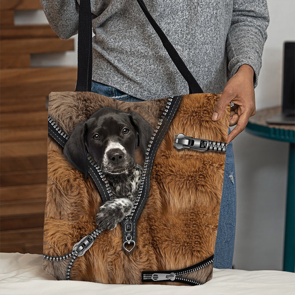 German Shorthaired Pointer All Over Printed Tote Bag