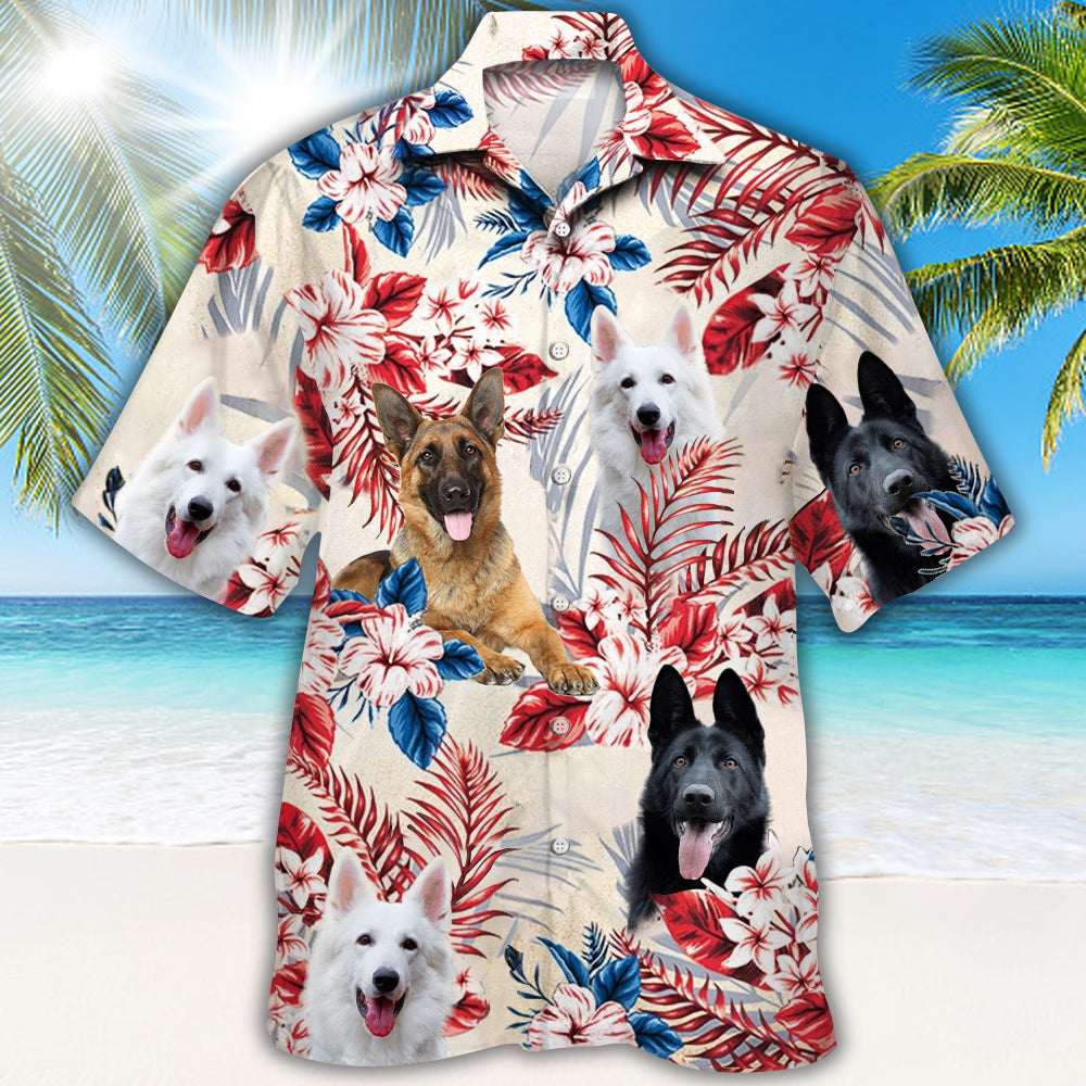 German shepherd Hawaiian Shirt