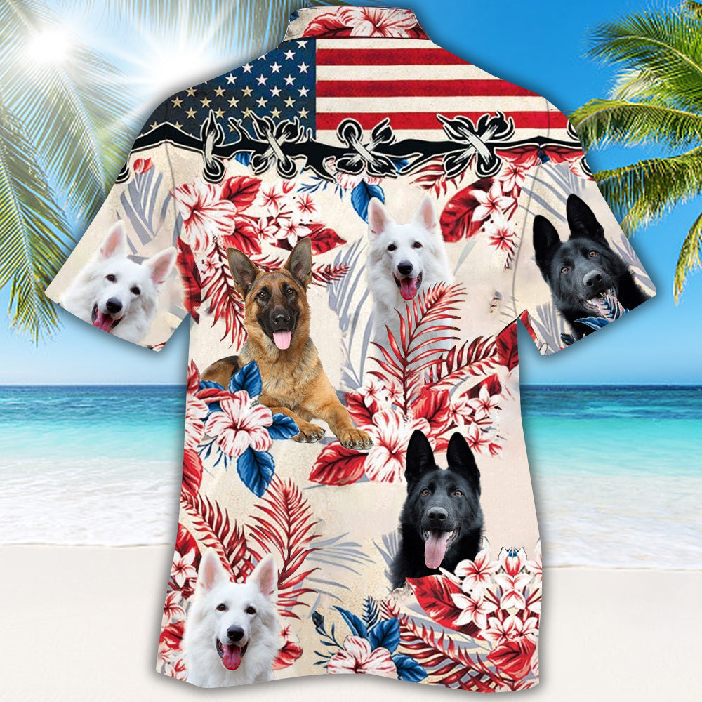 German shepherd Hawaiian Shirt