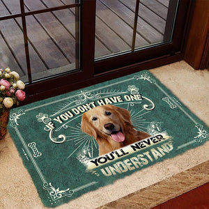 Have One Golden Retriever Doormat