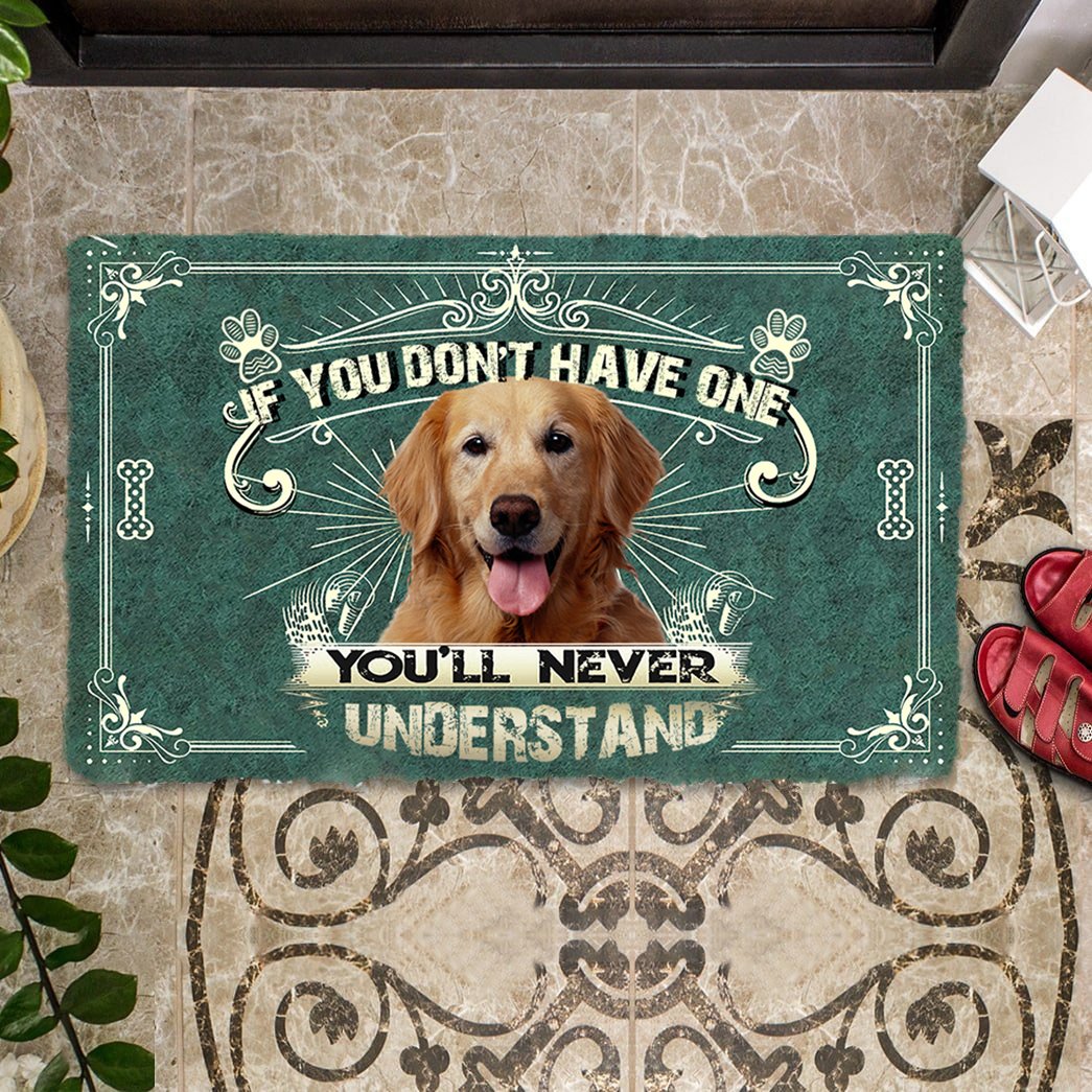 Have One Golden Retriever Doormat