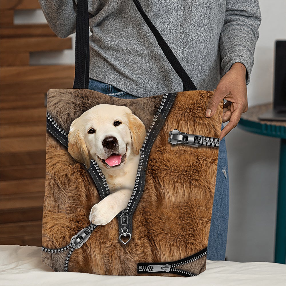 Golden Retriever 2 All Over Printed Tote Bag