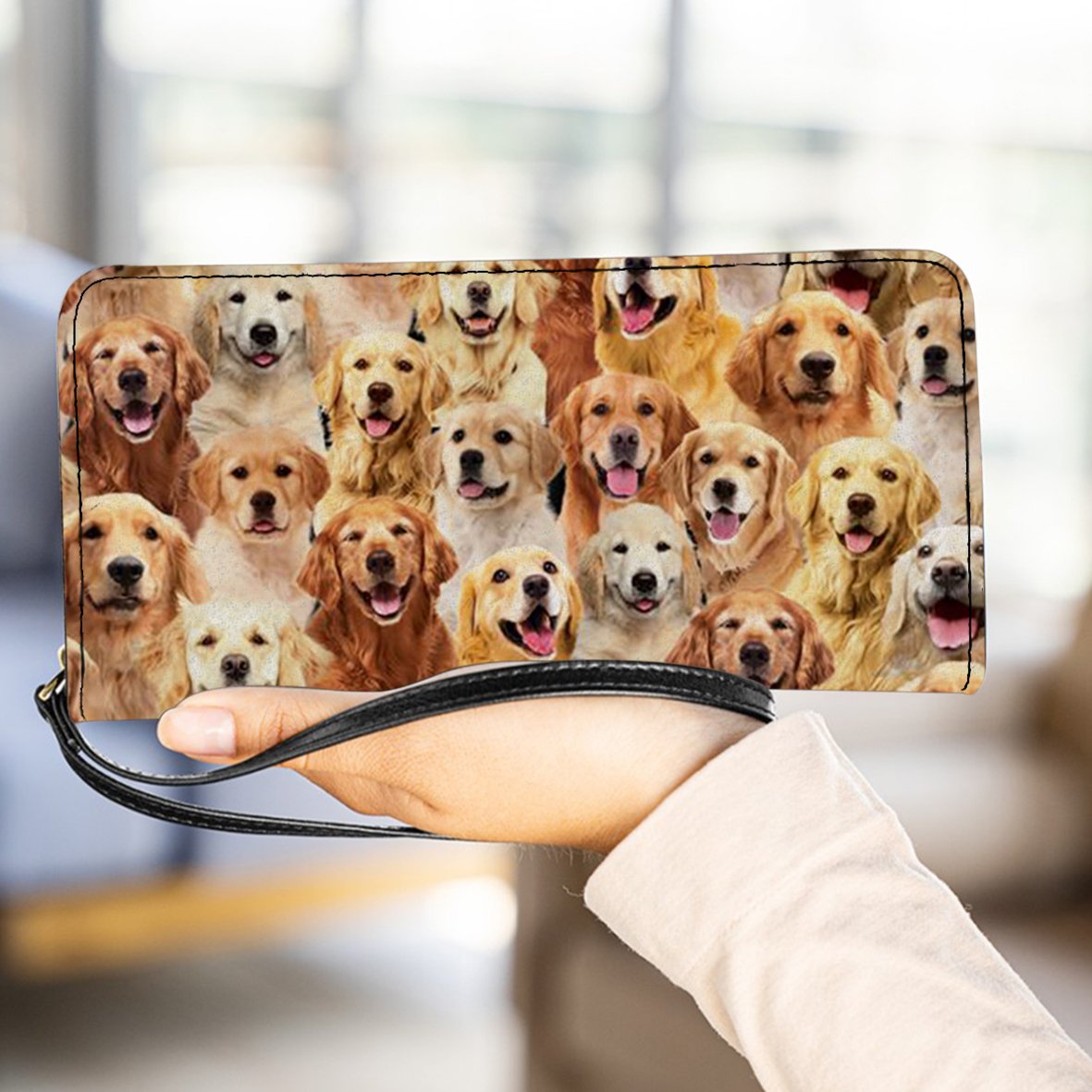 A Bunch Of Dogs Clutch Purse