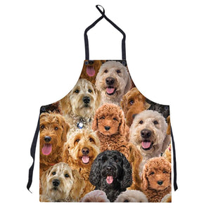 A Bunch Of Goldendoodles Apron/Great Gift Idea For Christmas