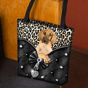 2022 New Release Great Dane All Over Printed Tote Bag